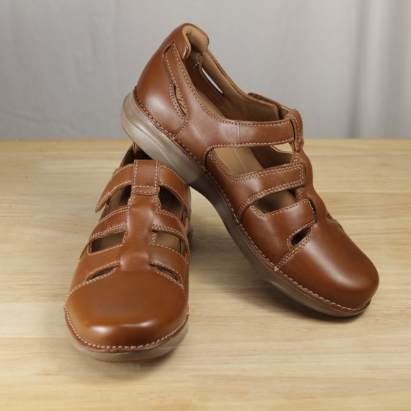 Clarks Unstructured appley strap fisherman sandals 7.5 - Picture 4 of 15